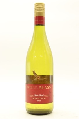 (1) 2017 Wolf Blass Red Label Chardonnay, South Australia