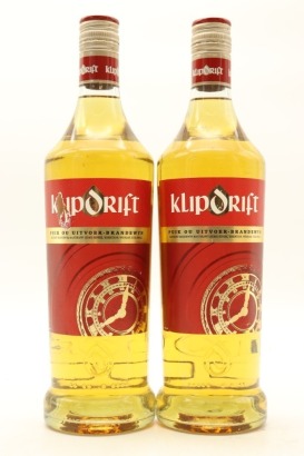 (2) Klipdrift Premium Export Brandy, South Africa, 43% ABV, 750ml