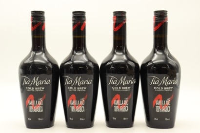 (4) Tia Maria Cold Brew Coffee Liqueur, Italy, 20% ABV, 700ml