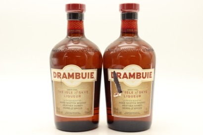 (2) Drambuie Heather Honey Whisky Liqueur, Scotland, 40% ABV