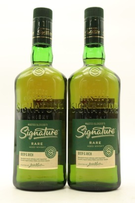 (2) Signature Rare Aged Whisky, India, 42.8% ABV, 750ml