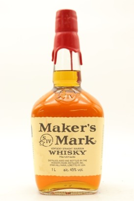 (1) Maker's Mark Kentucky Straight Bourbon Whisky, 45% ABV, 1000ml
