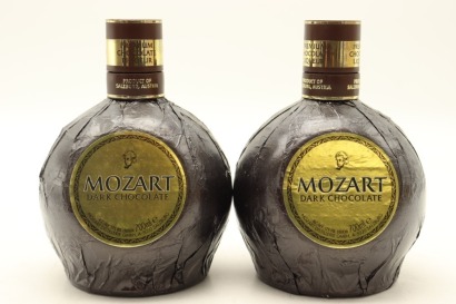 (2) Mozart Dark Chocolate Liqueur, Austria, 17% ABV, 700ml