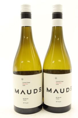(2) 2019 Maude 'Mt Maude Vineyard' Pinot Gris, Central Otago