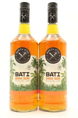 (2) Bati Dark Rum, 37.5% ABV, 1000ml