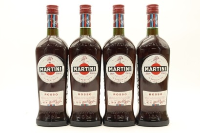 (4) Martini & Rossi Rosso, Italy, 15% ABV, 750ml