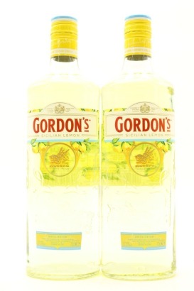 (2) Gordon's Sicilian Lemon Gin, UK, 37.5% ABV, 700ml