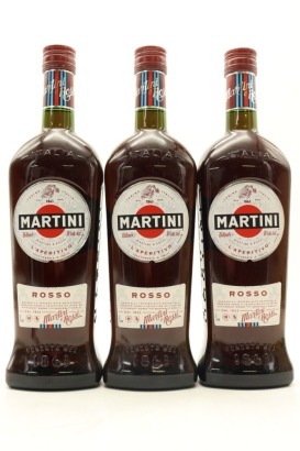 (3) Martini & Rossi Rosso, Italy, 15% ABV, 750ml