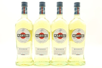 (4) Martini & Rossi Bianco, Italy, 15% ABV, 750ml