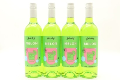 (4) Saturdays Melon Liqueur, New Zealand, 13.9% ABV, 750ml