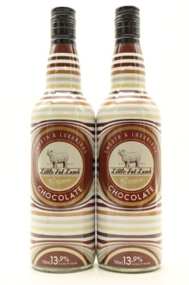 (2) Little Fat Lamb Chocolate Cream Liqueur, 13.9% ABV, 700ml