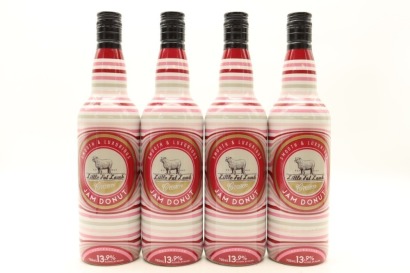 (4) Little Fat Lamb Jam Donut Cream Liqueur, 13.9% ABV, 700ml