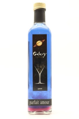 (1) Parfait Amour Galaxy Liqueurs, 21% ABV, 500ml