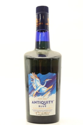 (1) Antiquity Blue Premium Whisky, 42.8% ABV, 750ml