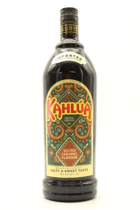 (1) Kahlua Salted Caramel Coffee Liqueur, Mexico, 20% ABV, 1000ml