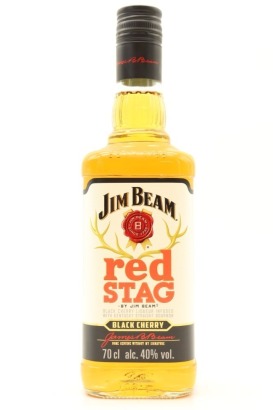 (1) Jim Beam 'Red Stag' Black Cherry Flavored Kentucky Straight Bourbon Whiskey, 40% ABV