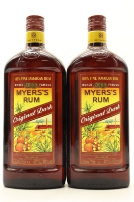 (2) Myers's Original Dark Rum, Jamaica, 40% ABV, 750ml