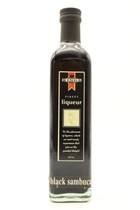 (1) Kings Black Sambuca Finest Liqueur, 40% ABV, 500ml