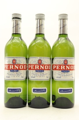 (2) Pernod Anise Liqueur, France, 40% ABV, 700ml