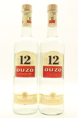(2) Kaloyiannis Ouzo 12, Greece, 40% ABV, 700ml