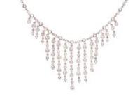 18ct White Gold Diamond Necklace