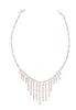 18ct White Gold Diamond Necklace - 2