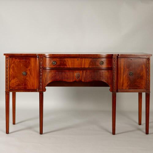 A Regency Style Mahogany Sideboard