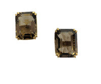 9ct Smokey Quartz Earrings