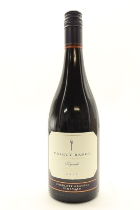(1) 2016 Craggy Range Syrah, Gimblett Gravels