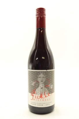 (1) 2011 Fickle Mistress Pinot Noir, Central Otago