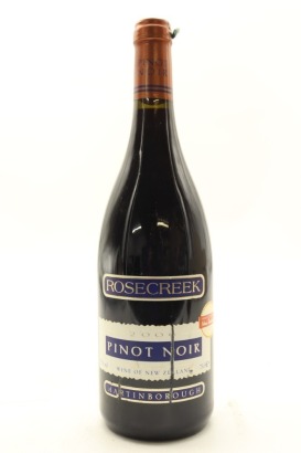 (1) 2006 Rose Creek Pinot Noir, Martinborough