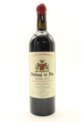 (1) 2015 Chateau le Puy Cuvee Emilien, Francs Cotes de Bordeaux