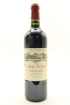(1) 2005 Chateau Calon-Segur, Saint-Estephe [JR17.5] [RP95] [WS93]