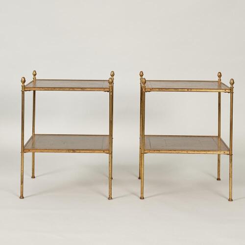 A Pair of Maison Jansen Style Side Tables