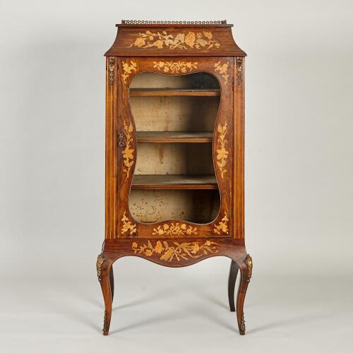 A French Rosewood Vitrine