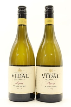 (2) 2015 Vidal Estate Legacy Chardonnay, Hawke's Bay [BC97]