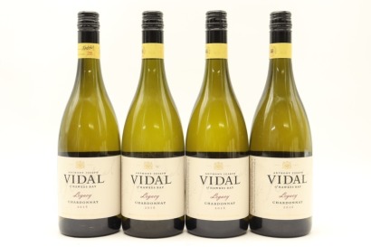 (4) 2016 Vidal Legacy Chardonay, Hawkes Bay