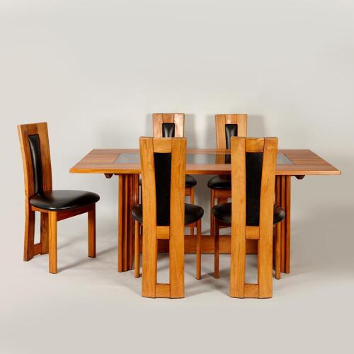 An Aiku Dining Table and Five Chairs