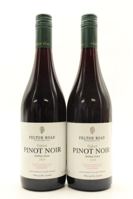 (2) 2020 Felton Road Calvert Pinot Noir, Bannockburn [JR17]