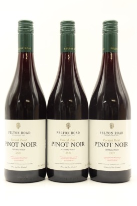 (3) 2021 Felton Road Cornish Point Pinot Noir, Bannockburn [JR16.5]