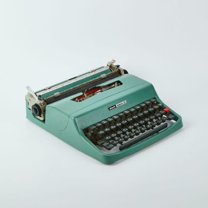 A Vintage Olivetti Lettera 32 Typewriter