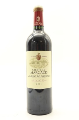 (1) 2011 Chateau Marcadis, Lalande-de-Pomerol
