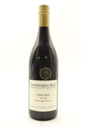 (1) 2010 Grasshopper Rock Earnscleugh Vineyard Pinot Noir, Alexandra [JR17] [RP95] [BC95]