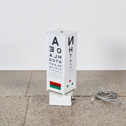 Opticians Ophthalmic Electric Rotating Eye Test Box