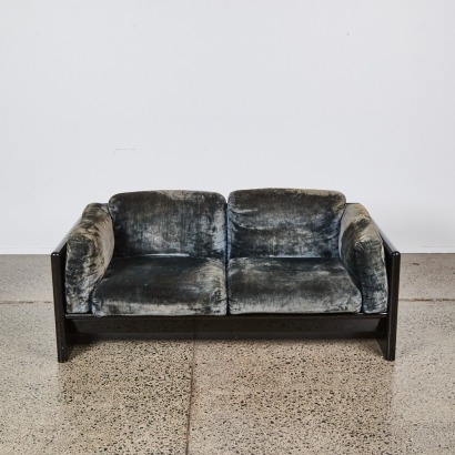 A Vintage Simon Gavina Lacquer Sofa