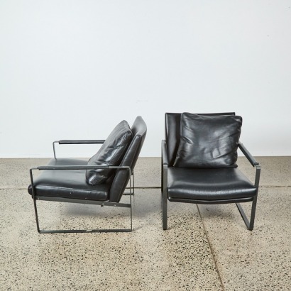 A Pair of Leman Armchairs for Bauhaus