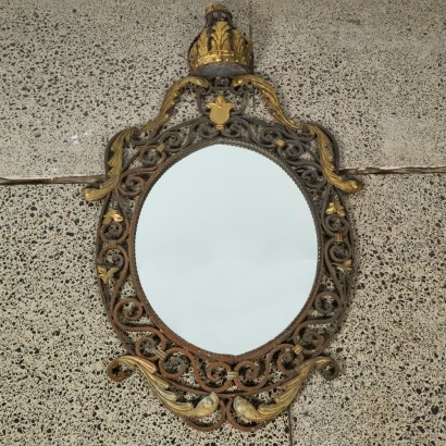 An Ornate Entrance Way Mirror