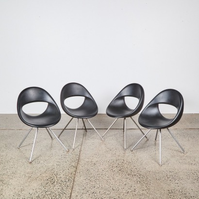 A Set of Four Up Chairs by Martin Ballendat dor Tonon