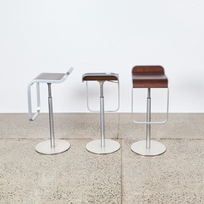 A Set of Three Lapalma Lem Stools