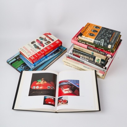 A Collection of Automobilia Books